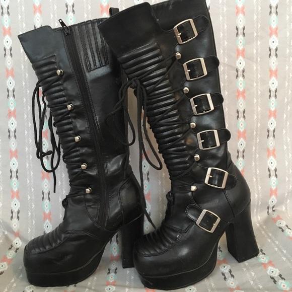 Demonia Gothika 20 Platform Boots 
